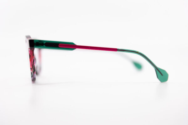 Product image for Matttew Dark Pink Eyeglass Frames