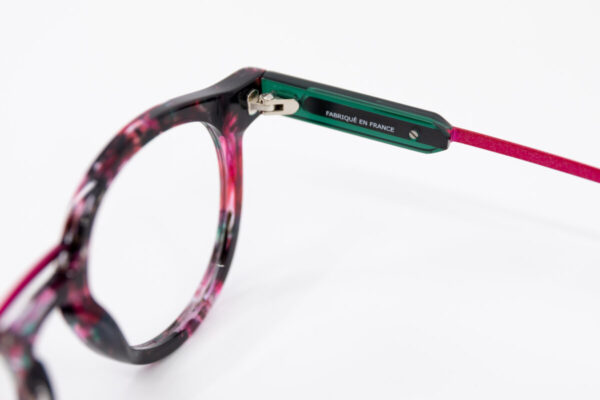 Product image for Matttew Dark Pink Eyeglass Frames