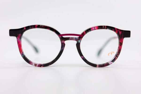 Product image for Matttew Dark Pink Eyeglass Frames