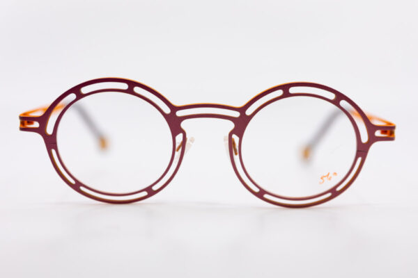 Product image for Matttew Pink & Orange Eyeglass Frames