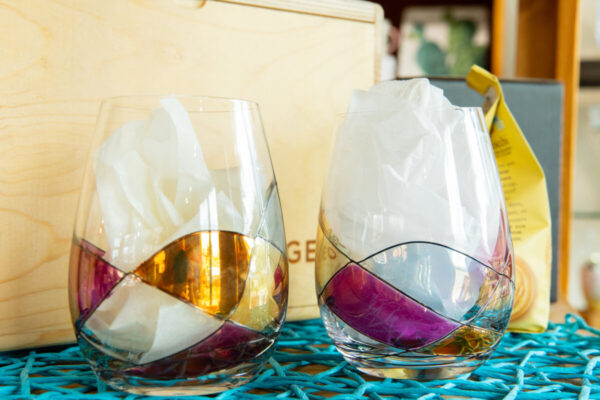 Product image for Wine Savant Stemless Wine Glass Set