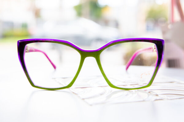 Product image for Purple & Green Coco Song Eyeglass Frames