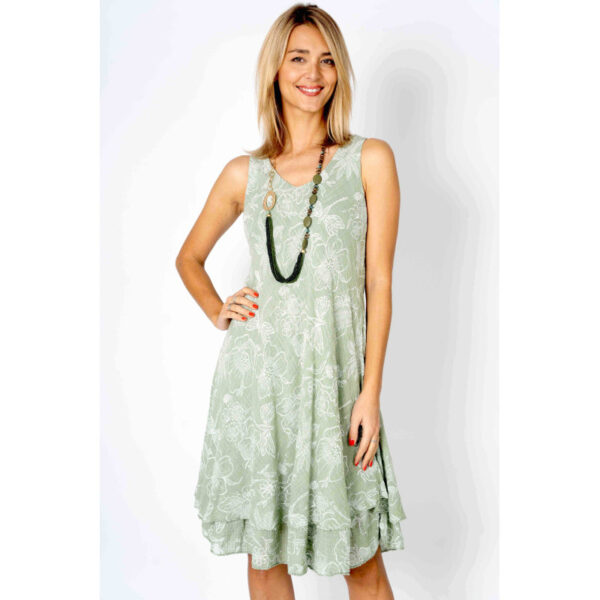 Product image for Flower & Dragonfly Dress – Linen