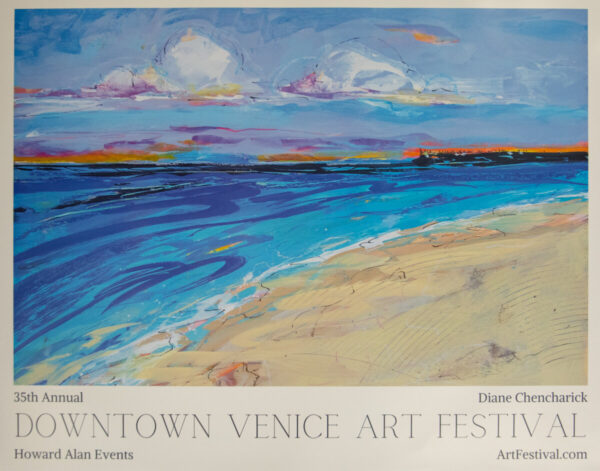 Product image for 35th Annual Downtown Venice Art Festival Poster