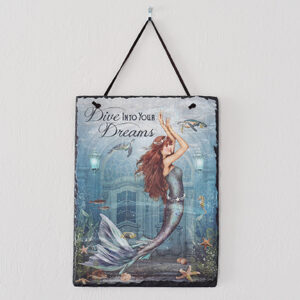 Product image for Mermaid: Dive into your Dreams – Slate Sign